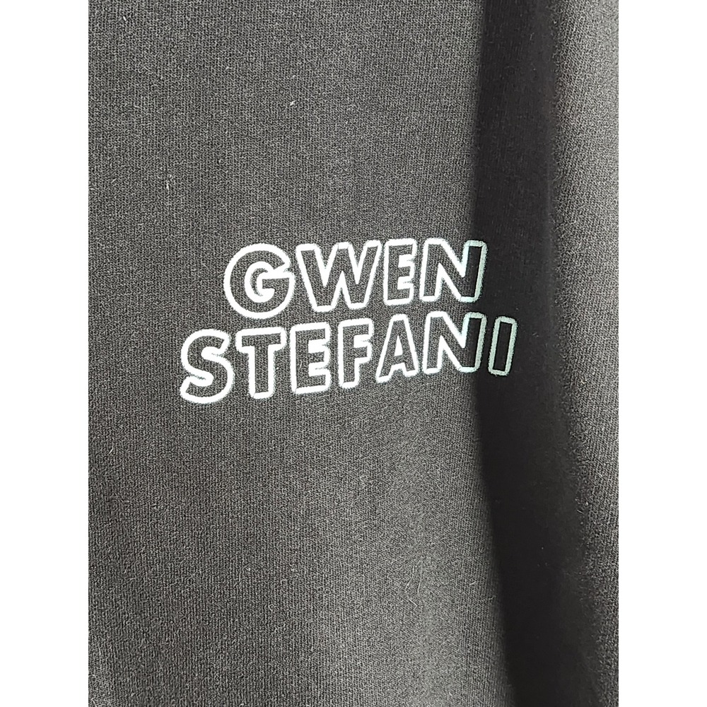 Gwen Stefani Las Vegas Just A Girl Residency Black Zip Hoodie Sweatshirt Size L - Picture 7 of 10